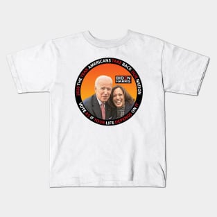 Biden Harris 2020 The Year Americans Take Back Our Nation - in orange Kids T-Shirt